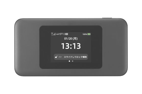 Speed Wi-Fi DOCK 5G 01 正面2